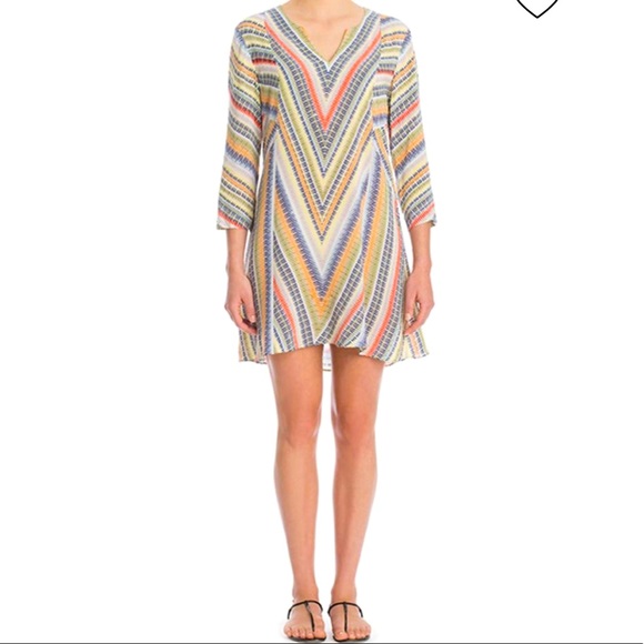 Nic + Zoe Chevron Printed Tunic - Picture 2 of 9